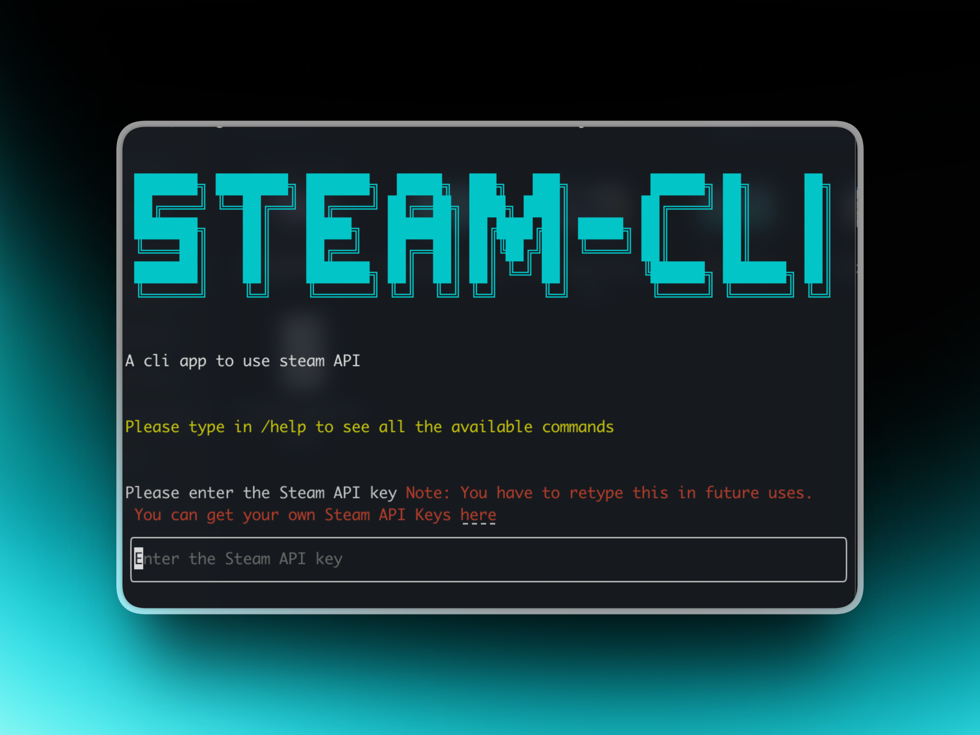 SteamCLI